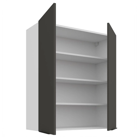 Szafka kuchenna wisząca Aversa Wh 80 G-90 2F szafka kuchenna odporna na uszkodzenia wykończenie frontów w technologii anti fingerprint