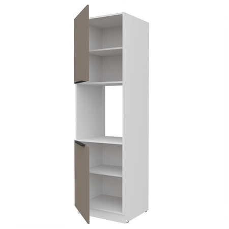 Słupek kuchenny Fiuggi Wh 60 DP-210 2F szafka do zabudowy piekarnika fronty wykonane w innowacyjnej technologii anti fingerprint