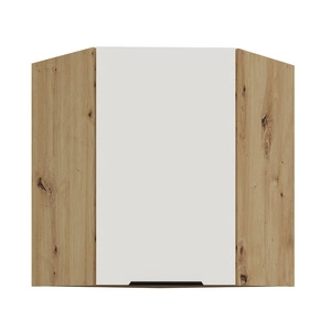 Szafka kuchenna narożna wisząca Corato Ar 60x60 GN-72 1F odporna na uszkodzenia wykończenie frontów w technologii anti fingerprint