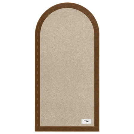 Panel tapicerowany Wally 30x80 cm miodowy stylowy panel ścienny płotek welurowa tkanina modne wykończenie każdej aranżacji