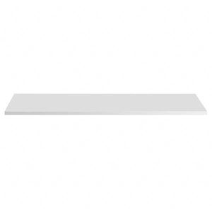 Blat do szafki łazienkowej Capri 120 cm biały połysk wykonany z trwałych materiałów zapewnia solidność i długotrwałe użytkowanie