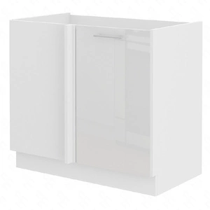 Szafka kuchenna narożna dostawiana Lumia 105 ND 1F BB lewa szafka odporna na parę wodną rozlaną ciecz i wysoką temperaturę