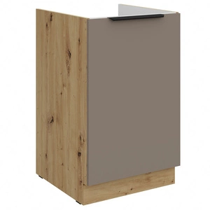 Szafka kuchenna pod zlewozmywak Fiuggi Ar 50 ZL 1F BB szafka odporna na uszkodzenia wykończenie frontów w technologii anti fingerprint