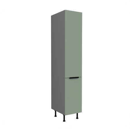 Słupek kuchenny Treviso Ant 40 DK-215 2F szafka kuchenna odporna na uszkodzenia wykończenie frontów w technologii anti fingerprint