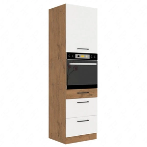 Słupek kuchenny Vento 60 DPS-210 3S 1F szafka z szufladami do zabudowy piekarnika odporna na parę wodną wysoką temperaturę i rozlane ciecze