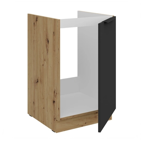 Szafka kuchenna pod zlewozmywak Alatri Ar 50 ZL 1F BB szafka odporna na uszkodzenia wykończenie frontów w technologii anti fingerprint