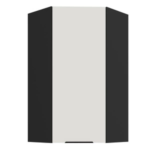 Szafka kuchenna narożna wisząca Corato Bl 60x60 GN-108 1F odporna na uszkodzenia wykończenie frontów w technologii anti fingerprint