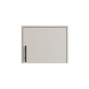 Nadstawka do szafy Caspe 50 cm beżowym nowoczesny design wykończenie ABS oraz aluminiowe uchwyty