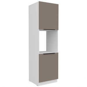 Słupek kuchenny Fiuggi Wh 60 DP-210 2F szafka do zabudowy piekarnika fronty wykonane w innowacyjnej technologii anti fingerprint