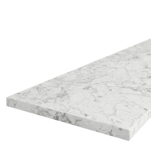 Blat kuchenny marmur carara grubość 38mm szerokość 60cm wysoka odporność na temperaturę rozlane ciecze i uderzenia