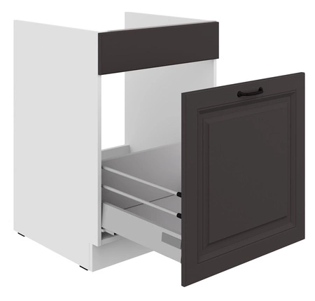 Szafka kuchenna pod zlewozmywak z szufladą Silver 60 ZL 1S BB szafka odporna na parę wodną wysoką temperaturę i rozlaną ciecz