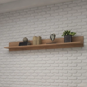 Półka Tulsa 180 cm dąb grandson nowoczesne i praktyczne rozwiązanie do salonu sprawdzi się we wnętrzu w stylu nowoczesnym i klasycznym