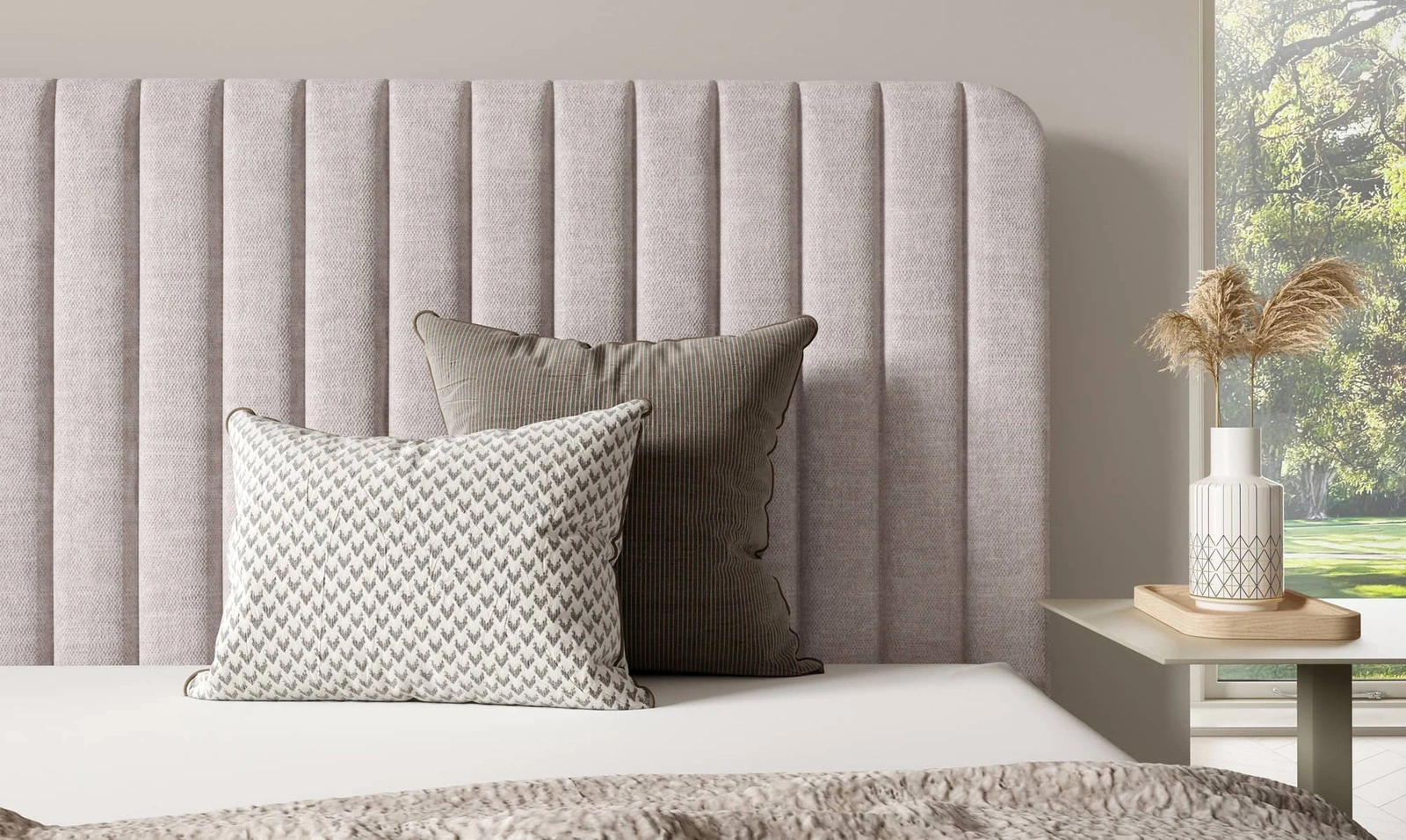 Łóżko tapicerowane Faro Łózko tapicerowane do sypialni