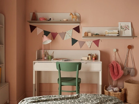 Półka Harmony 101 cm beżowy / truflowy praktyczna półka ścienna idealna do minimalistycznych wnętrz