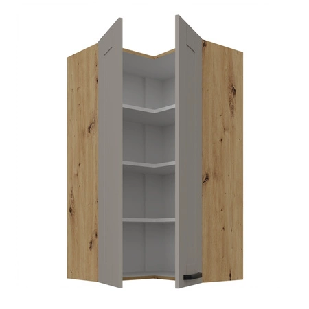 Szafka kuchenna narożna wisząca Linosa 60x60 GN-108 2F szafka odporna na parę wodną wysoką temperaturę i rozlaną ciecz