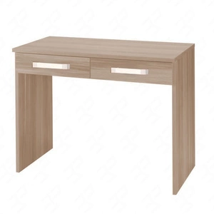 Toaletka z szufladami Maximus 100 cm dąb sonoma jasny nowoczesny design mebla obrzeża mebla wykończone zostały specjalną okleiną