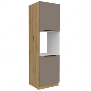 Słupek kuchenny Fiuggi Ar 60 DP-210 2F szafka do zabudowy piekarnika fronty wykonane w innowacyjnej technologii anti fingerprint