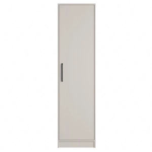 Szafa Caspe 50 cm beżowa nowoczesny design wykończenie ABS oraz aluminiowe uchwyty