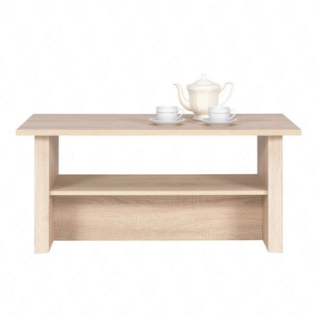 Zestaw mebli Finezja dąb sonoma jasny nowoczesna meblościanka wysoka jakość świetna propozycja do salonu i pokoju dziennego