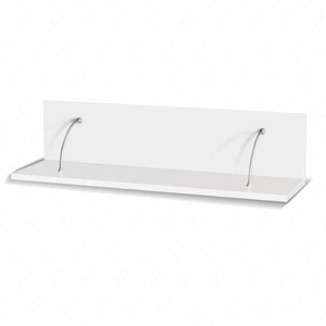 Półka Maximus 100 cm biała nowoczesny design mebla wysoka jakość wykonania obrzeża półki wykończone specjalną okleiną