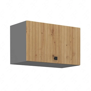 Szafka okapowa Antri 60 GU-36 1F lamelowy front szafka odporna na działanie wilgoci i uszkodzenia