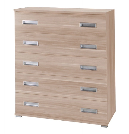 Zestaw mebli do sypialni Penelopa dąb sonoma jasny klasyczny design funkcjonalny i komfortowy zachwyci miłośników klasycznych wnętrz