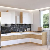 biały / dąb artisan