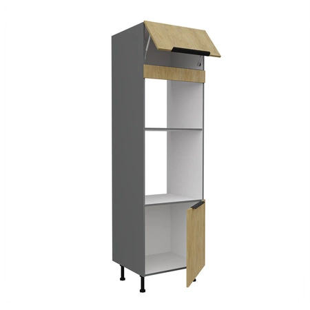 Słupek kuchenny Corsico 60 DPM-215 2F szafka do zabudowy mikrofali i piekarnika odporna na parę wodną i wysoką temperaturę