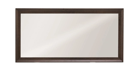 Lustro Finezja 120x60 cm dąb sonoma czekolada nowoczesne i funkcjonalne lustro dekoracyjne