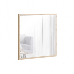 Lustro wiszące Anter dąb artisan funkcjonalny dodatek do przedpokoju lub garderoby klasyczny design