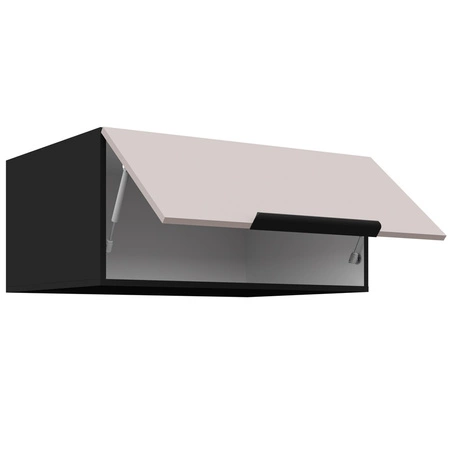 Szafka wisząca Tarraco 80 NAGU-36 1F metalowy uchwyt krawędziowy szafka kuchenna odporna na parę wodną wysoką temperaturę i rozlaną ciecz