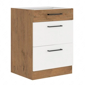 Szafka kuchenna stojąca z szufladami Vento 60 D 3S BB szafka odporna na parę wodną wysoką temperaturę i rozlaną ciecz