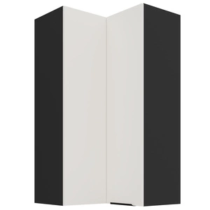 Szafka kuchenna narożna wisząca Corato Bl 60x60 GN-108 2F odporna na uszkodzenia wykończenie frontów w technologii anti fingerprint