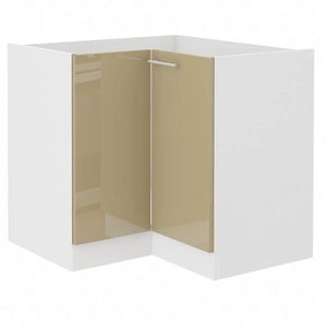 Szafka kuchenna narożna Nalo 90x90 DN 2F BB szafka odporna na parę wodną wysoką temperaturę i rozlaną ciecz