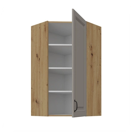 Szafka kuchenna narożna wisząca Delos 60x60 GN-108 1F szafka odporna na parę wodną wysoką temperaturę i rozlaną ciecz