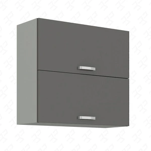 Szafka kuchenna wisząca Grey 80 GU-72 2F szafka odporna na parę wodną wysoką temperaturę i rozlaną ciecz