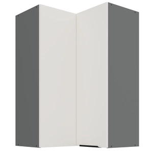 Szafka kuchenna narożna wisząca Corato Ant 60x60 GN-90 2F odporna na uszkodzenia wykończenie frontów w technologii anti fingerprint