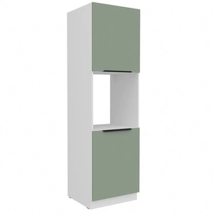 Słupek kuchenny Treviso Wh 60 DP-210 2F szafka do zabudowy piekarnika fronty wykonane w innowacyjnej technologii anti fingerprint