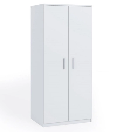 Szafa Rico 90 cm biała funkcjonalny mebel klasyczna forma idealna szafa do garderoby sypialni lub przedpokoju 