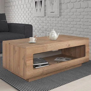 Stolik kawowy Tulsa 110 cm dąb grandson nowoczesne i praktyczne rozwiązanie do salonu w stylu nowoczesnym i klasycznym
