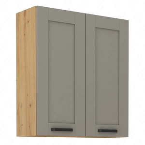 Szafka kuchenna wisząca Linosa 80 G-90 2F szafka odporna na parę wodną rozlaną ciecz i wysoką temperaturę