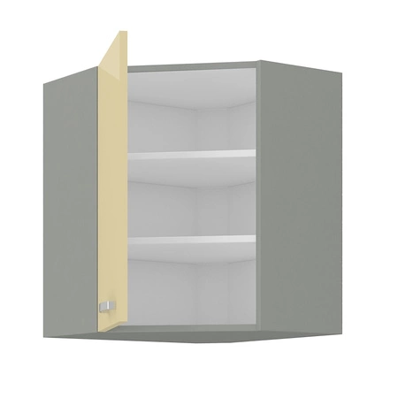 Szafka kuchenna narożna wisząca Karmen 89x89 GN-72 3F szafka odporna na parę wodną wysoką temperaturę i rozlaną ciecz