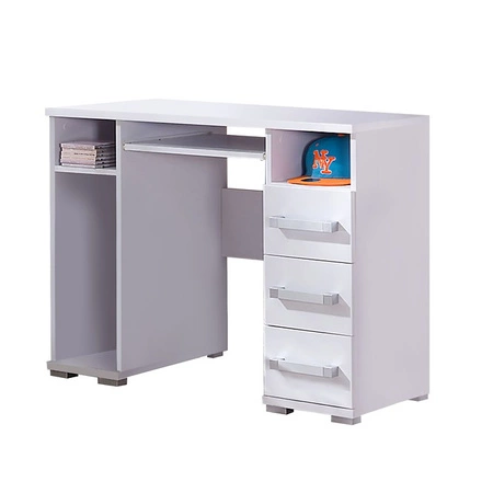 Zestaw mebli Maximus biały idealna propozycja do pokoju młodzieżowego lub pokoju dziecięcego w modnym stylu