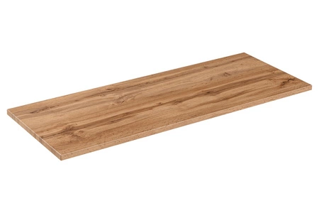 Blat do szafki łazienkowej Adeel / Xilo / Diamond 80 cm dąb wotan wykonany z trwałych materiałów zapewnia długotrwałe użytkowanie