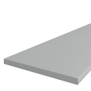 Blat kuchenny Inox szary grubość 38mm szerokość 60 cm wysoka odporność na temperaturę rozlane ciecze i uderzenia