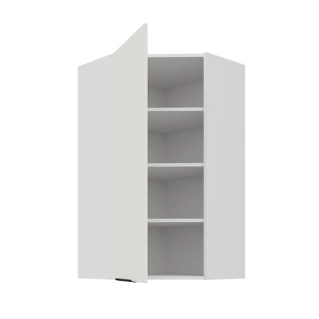 Szafka kuchenna narożna wisząca Corato Wh 60x60 GN-108 1F odporna na uszkodzenia wykończenie frontów w technologii anti fingerprint