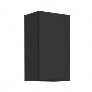 Szafka kuchenna wisząca Black 40 G-72 1F metalowy uchwyt krawędziowy szafka odporna na działanie wilgoci i uszkodzenia