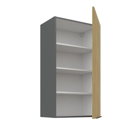 Szafka kuchenna wisząca Corsico 50 G-90 1F metalowy uchwyt krawędziowy szafka odporna na działanie wilgoci i uszkodzenia