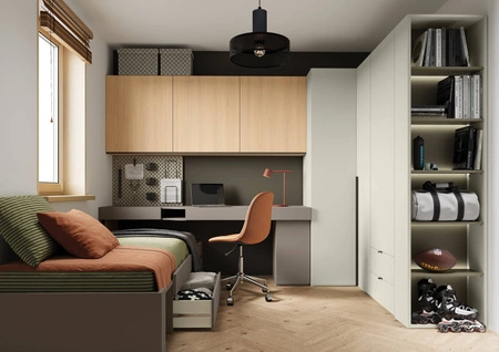 Szafka pod biurko Woow 33 cm clay grey uniwersalny i praktyczny kontenerek tworzący dodatkową przestrzeń do przechowywania