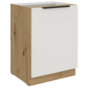 Szafka kuchenna stojąca z półką Corato Ar 60 D 1F BB szafka odporna na uszkodzenia wykończenie frontów w technologii anti fingerprint